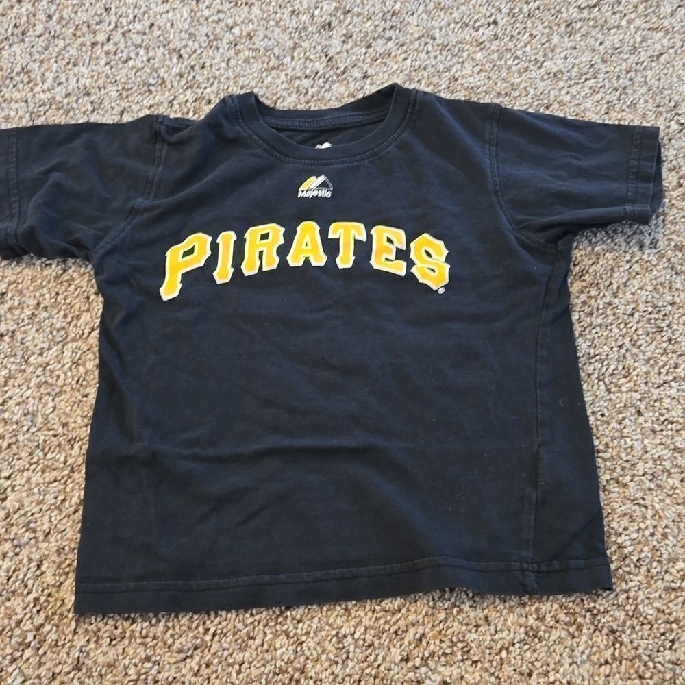 Kids Pittsburgh Pirates Black and Gold T-Shirt